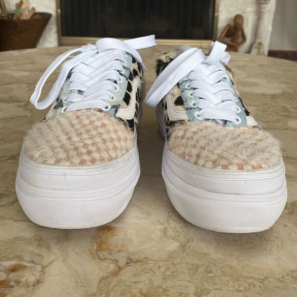 VANS Mixed Cozy Super ComfyCush Old Skool Skate Shoes Sneakers - Picture 8 of 14